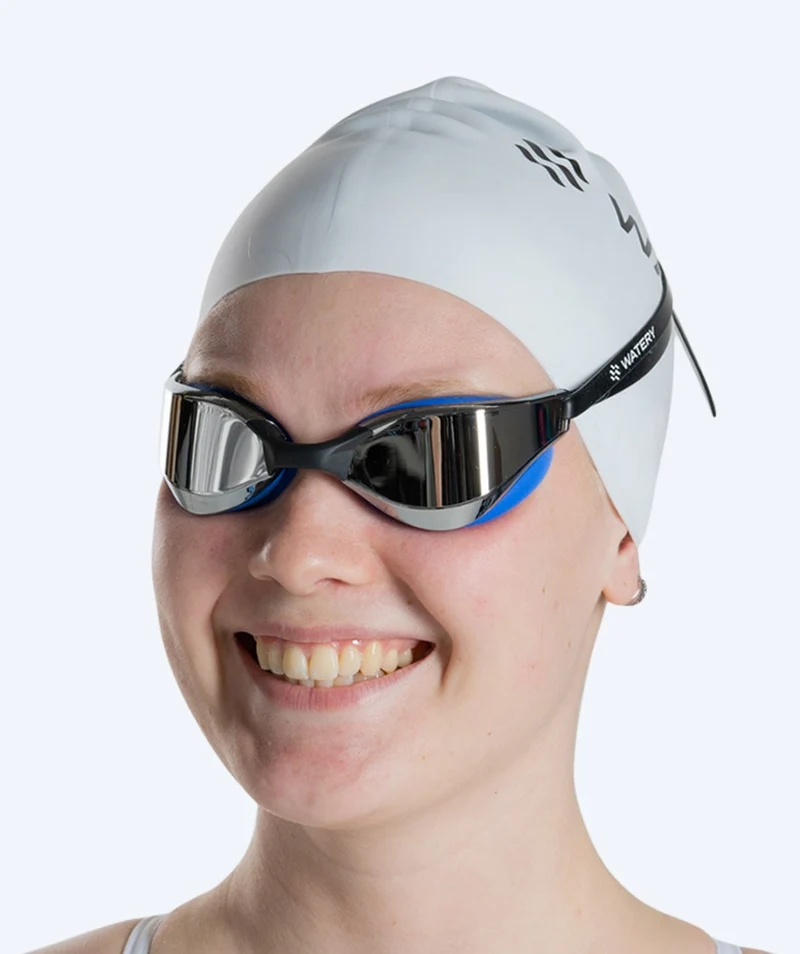 Watery Schwimmbrille - Instinct Mirror - Blau/Silber