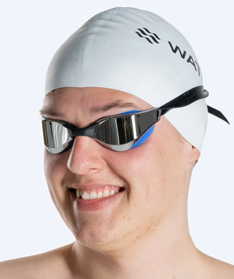 Watery Schwimmbrille - Instinct Mirror - Blau/Silber