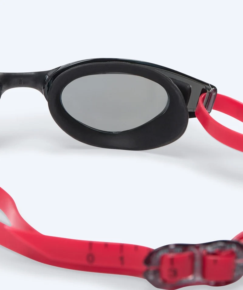 Watery Schwimmbrille - Instinct Mirror - Rot/Silber