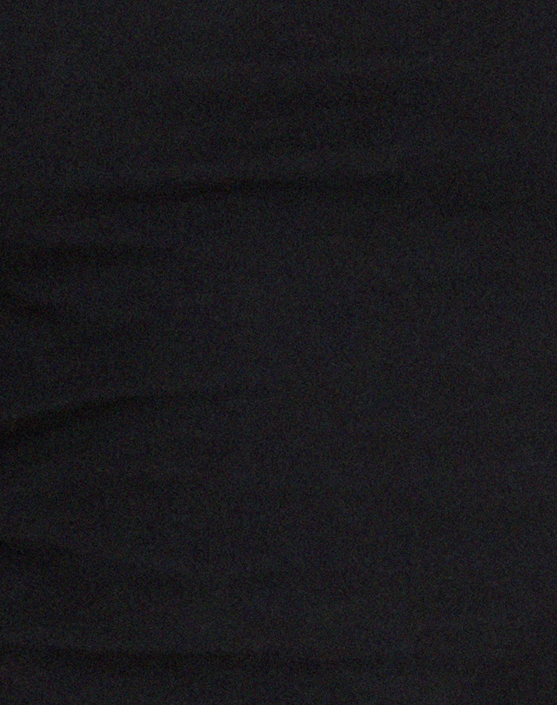 Requa Kurzärmeliges Top in Schwarz
