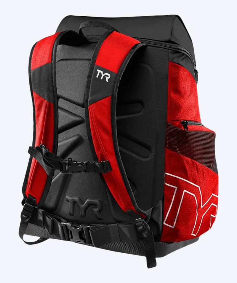 TYR Schwimmrucksack - Alliance Team 45L - Rot/Schwarz