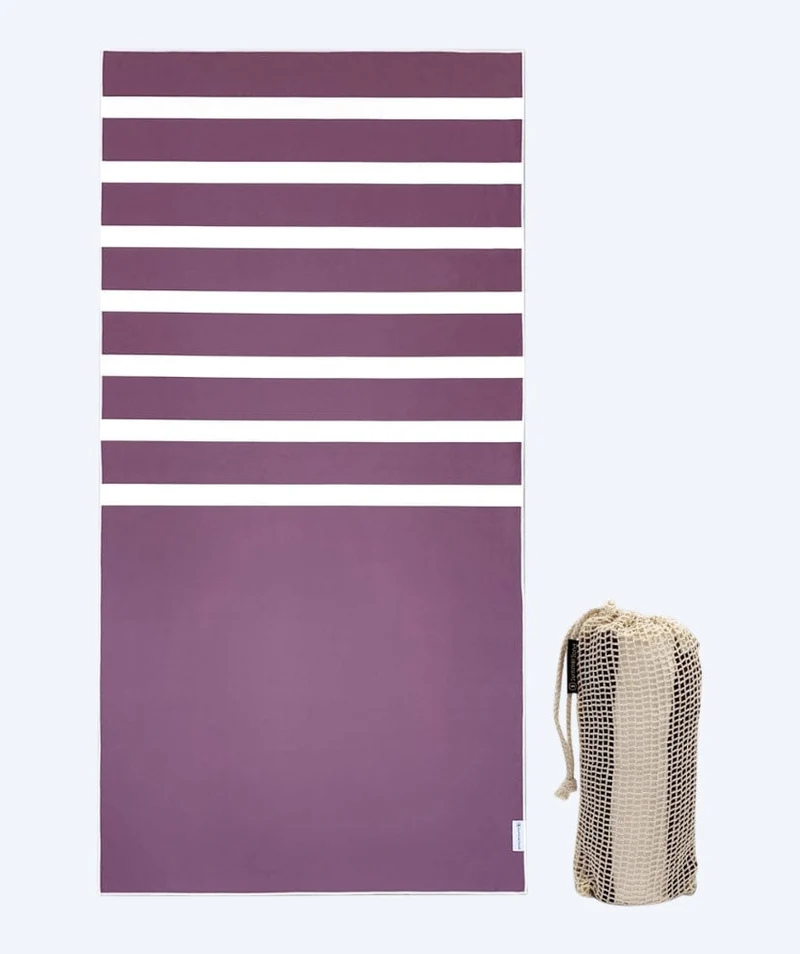 Summersand Mikrofaser Badetuch - Grape Purple (Rot)