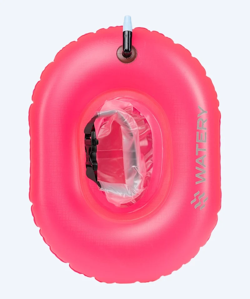 Watery Schwimmboje für Schwimmer - Donut - Rosa
