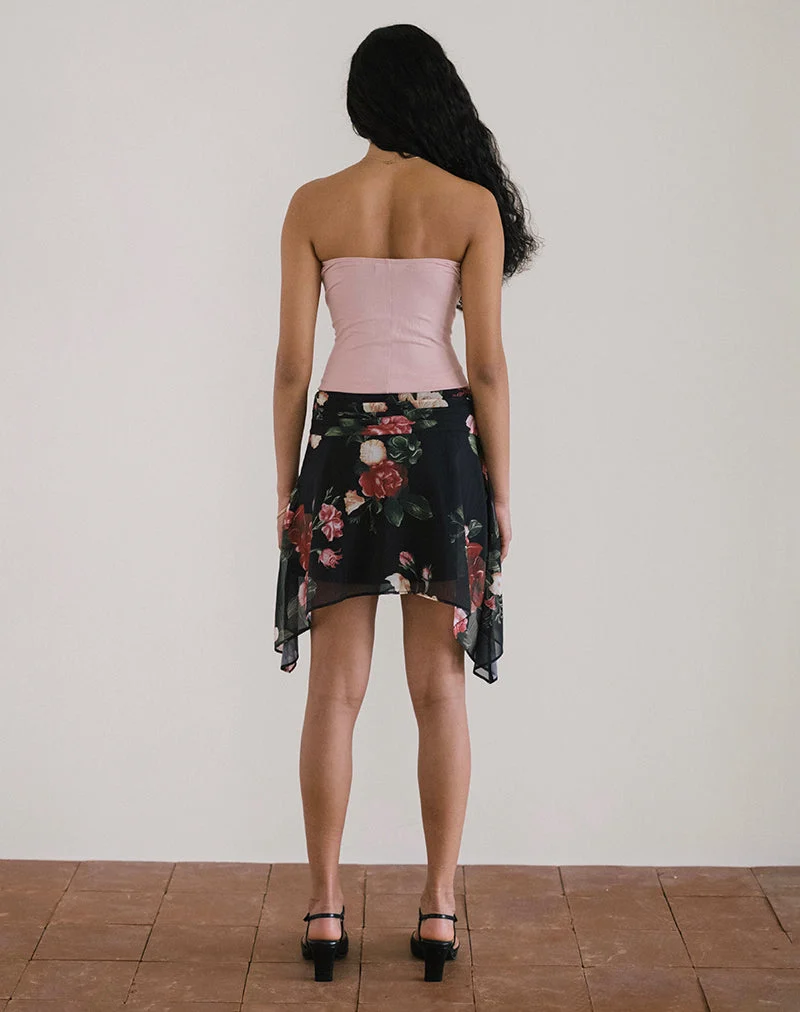 Tyler Rock in Renaissance Rose Schwarz