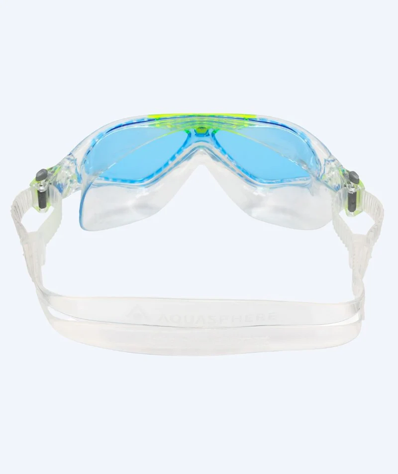 Aquasphere Taucherbrille für Kinder (6-15) - Vista - Rosa (Blau Scheiben)