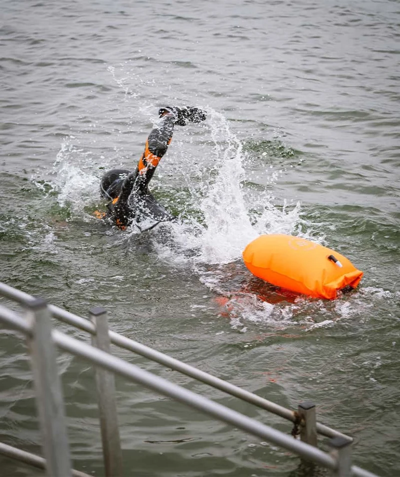 Watery Schwimmboje - PVC 28L - Orange