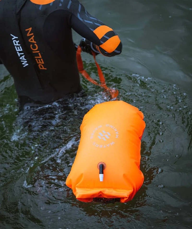 Watery Schwimmboje - PVC 28L - Orange