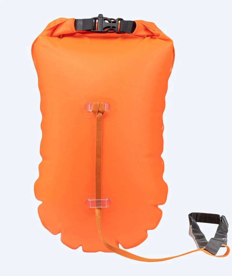 Watery Schwimmboje für Schwimmer - Window PVC 28L - Orange