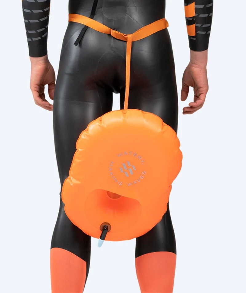 Watery Schwimmboje - Hydration Bottle - Orange