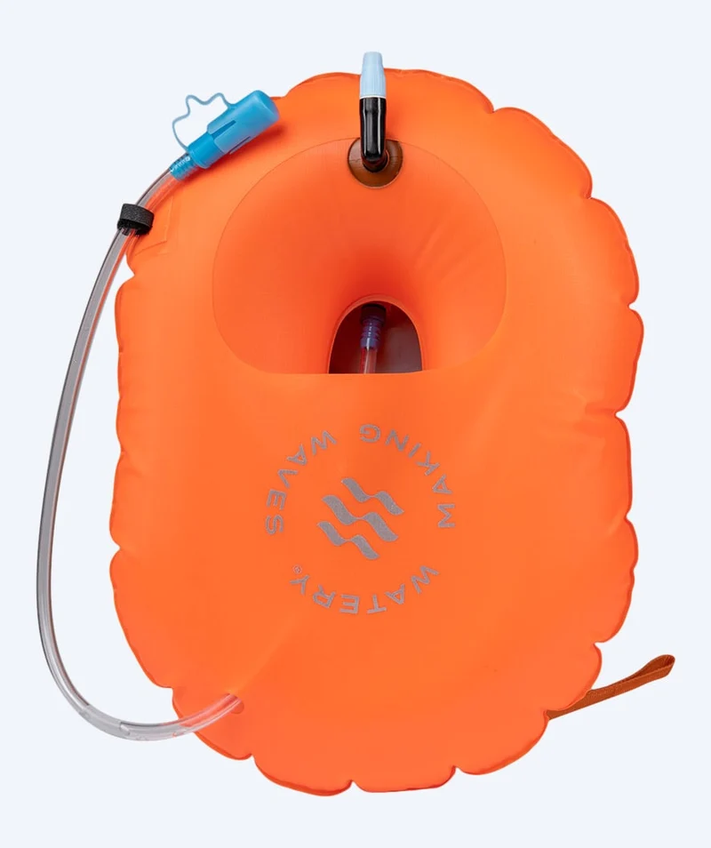 Watery Schwimmboje für Schwimmer - Hydration Pro - Orange