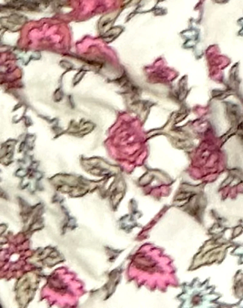 Acar Schleife Clip in Vintage Bloom
