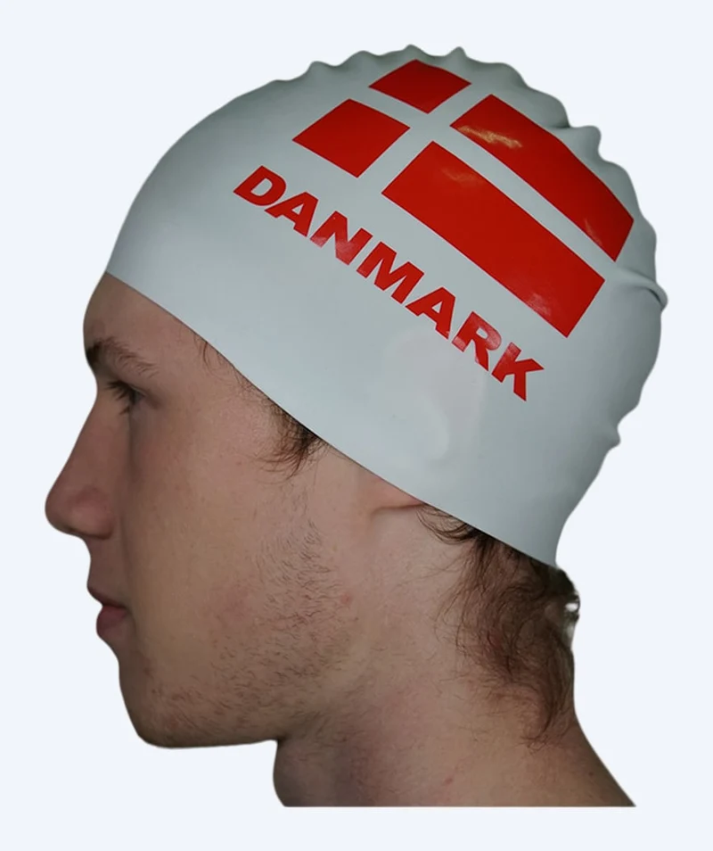Watery Badekappe - Denmark - Weiß