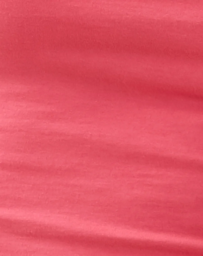 Jinsu Crop Top in heißem Pink