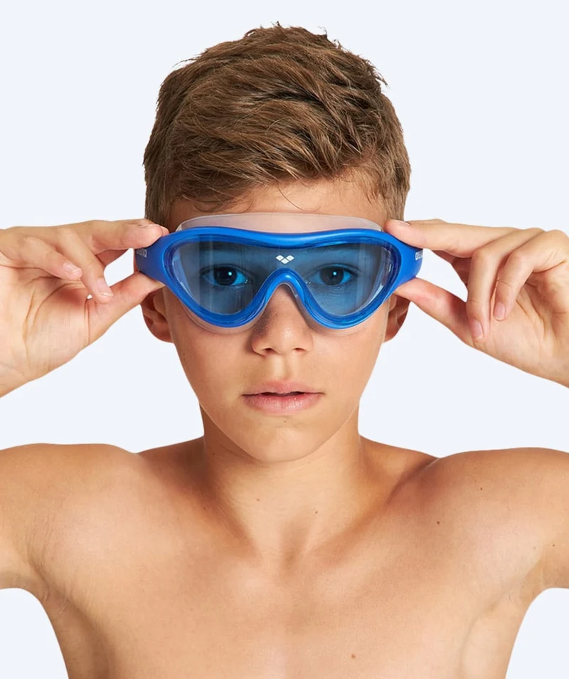 Arena Schwimmmaske für Kinder (6-12) - The One - Blau/Rot