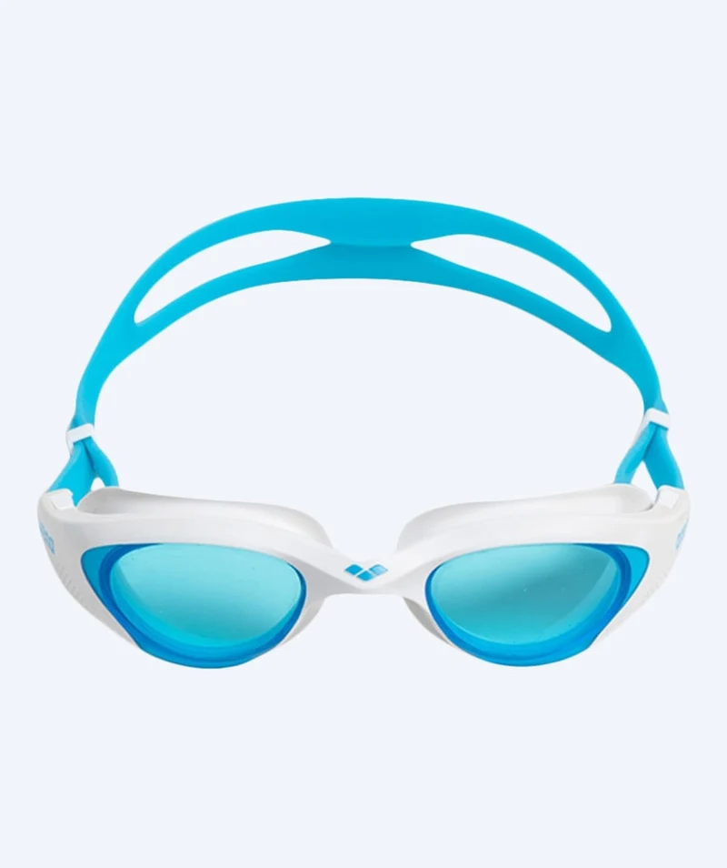 Arena Schwimmbrille für Freizeitschwimmer - The One - Hellblau/Weiß