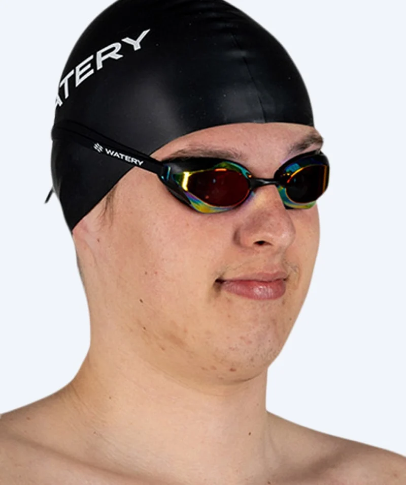 Watery Badekappe (ab 10 Jahre) - Signature - Schwarz