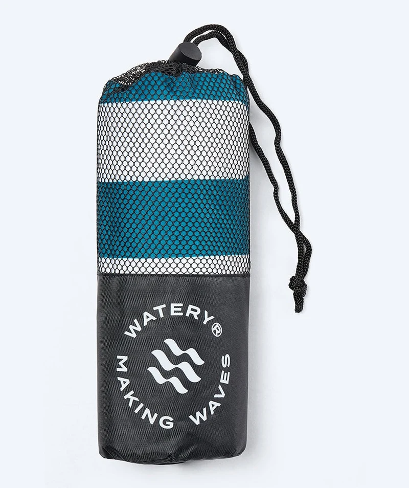 Watery Mikrofaser Badetuch (160 x 80 cm) - Eco Nebraska - Blau