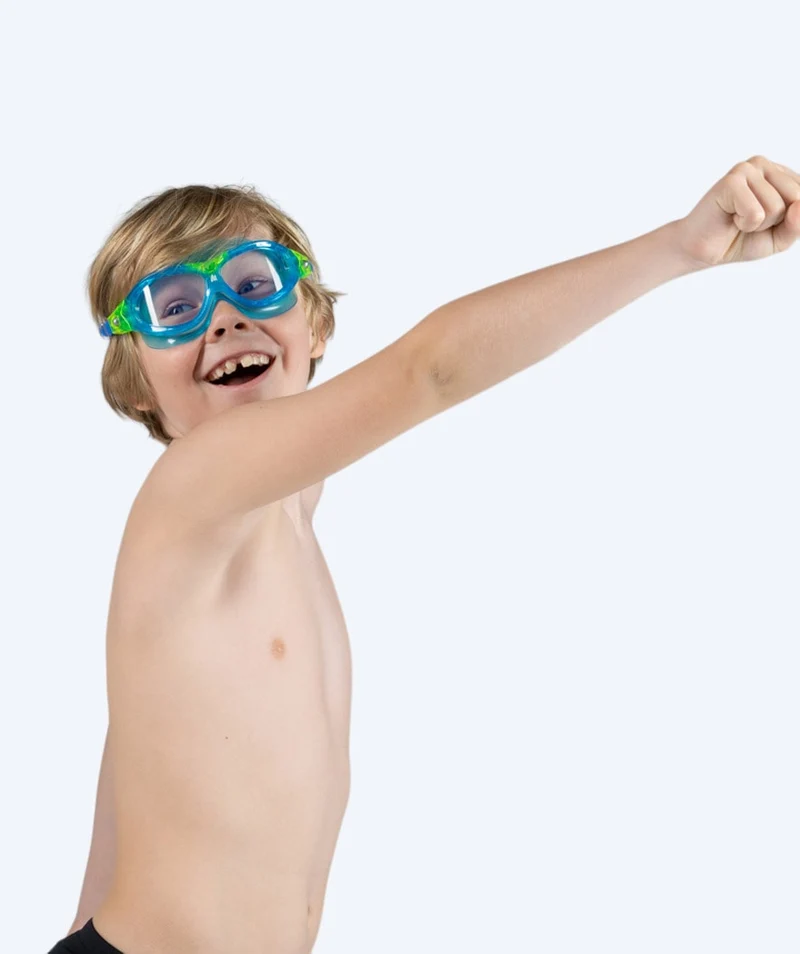 Watery Schwimmbrille für Kinder - Mantis 2.0 - Atlantic Blau/Klar