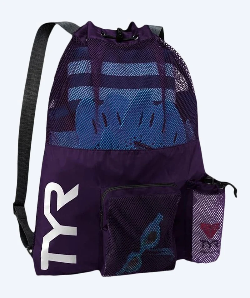TYR Netzbeutel zum Schwimmen - Big Mesh Mummy 40L - Lila