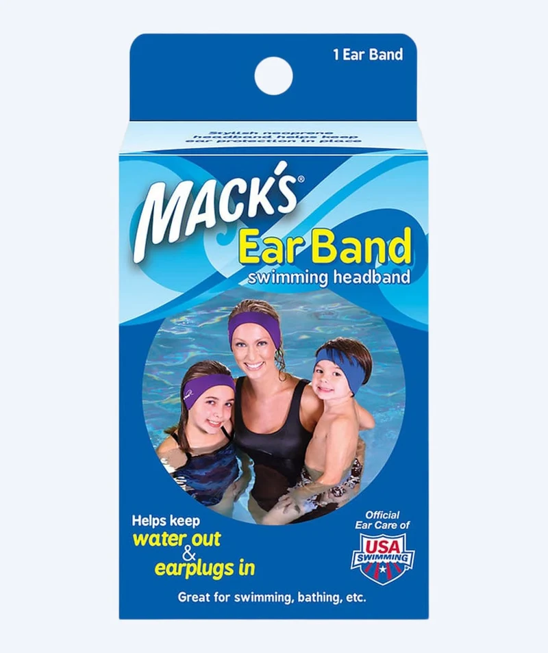 Mack´s Stirnband für Kinder - Blau/Lila