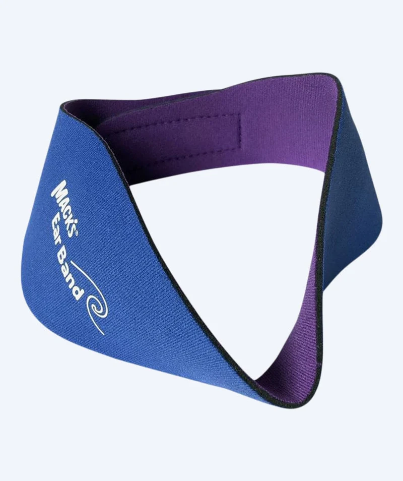 Mack´s Stirnband für Kinder - Blau/Lila