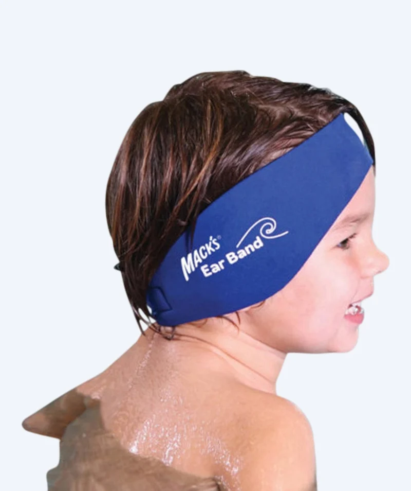 Mack´s Stirnband für Kinder - Blau/Lila