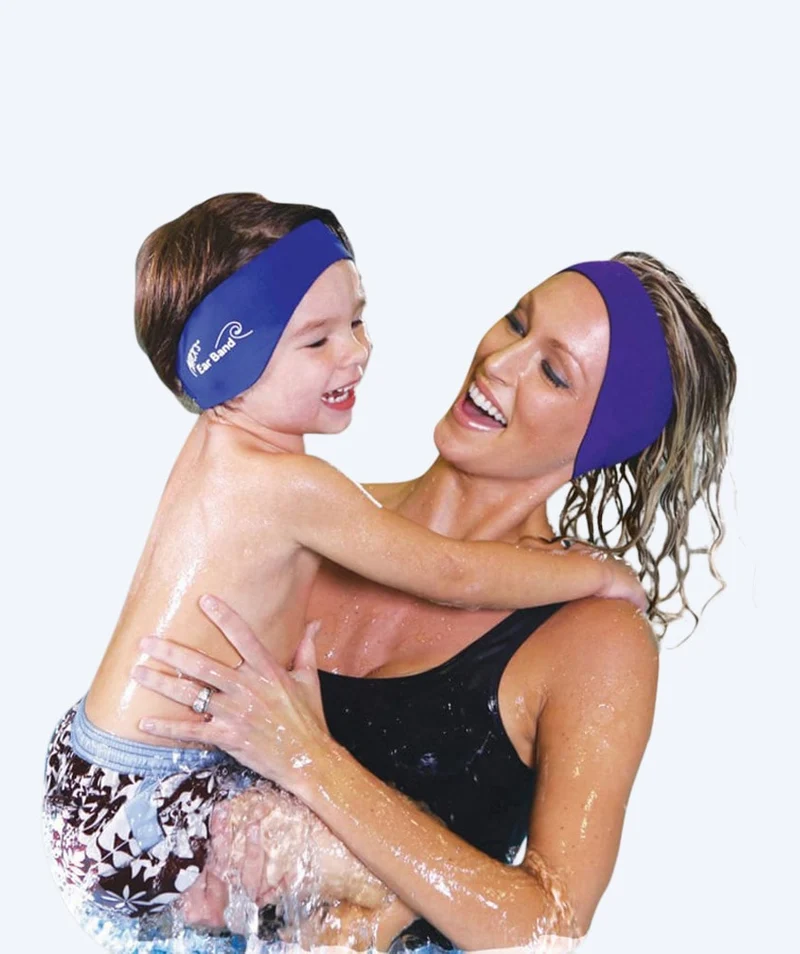 Mack´s Stirnband für Kinder - Blau/Lila