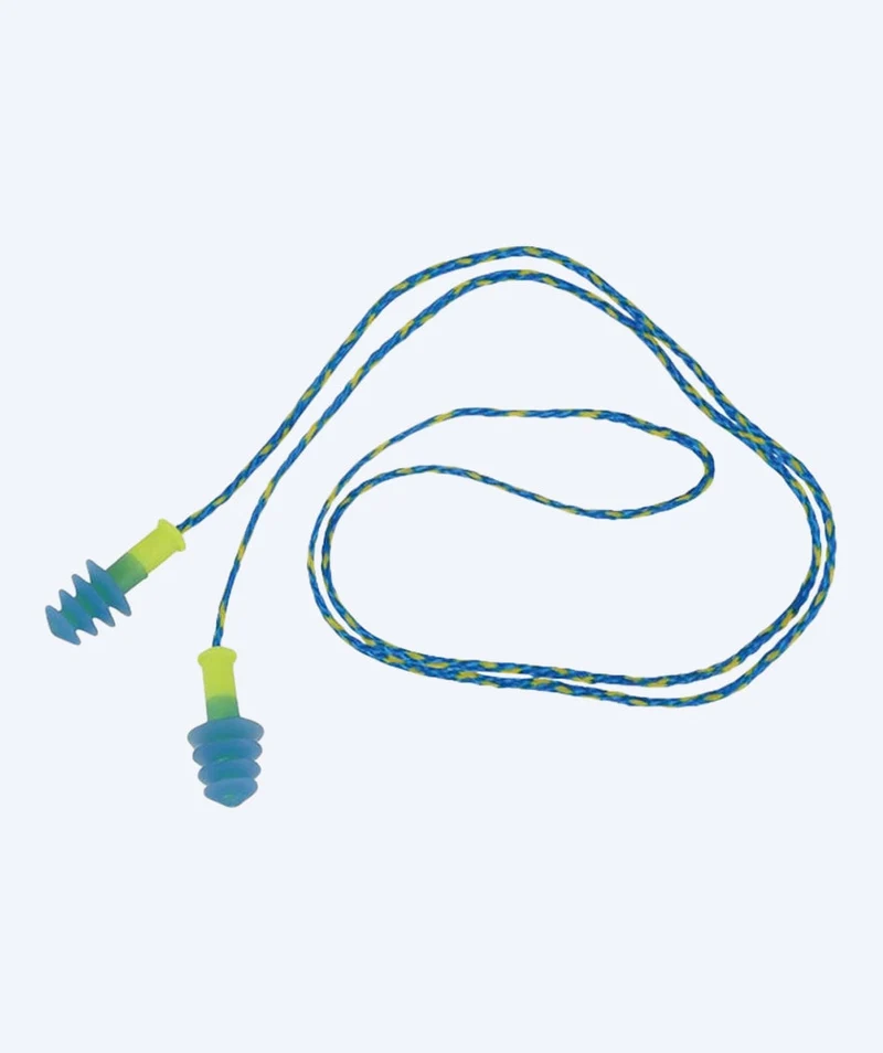 Mack´s Ohrstöpsel zum Schwimmen 1 Paar - Ear Seals - Blau/Gelb