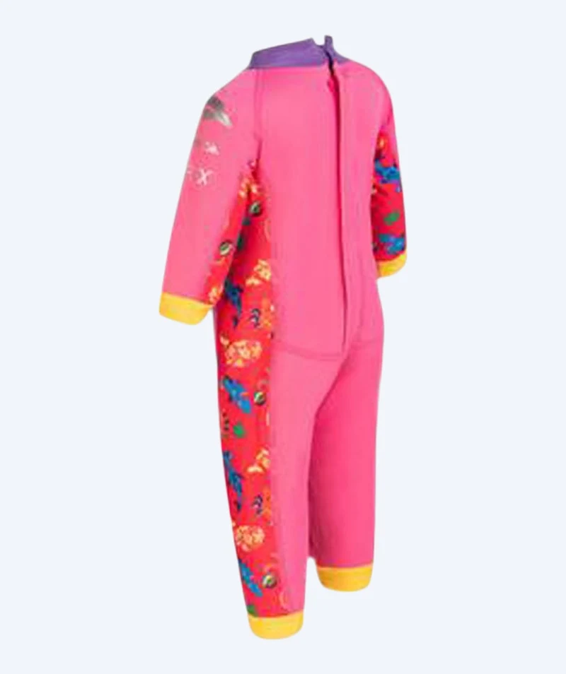 Konfidence Neoprenanzug für Babys - SplashyTM - Hellrosa/Gelb