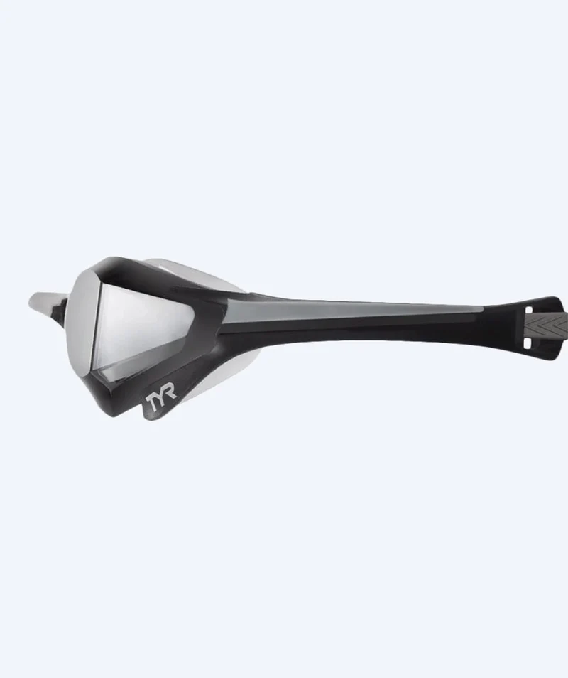 TYR Elite Schwimmbrillen - Tracer-X Elite Mirrored - Schwarz/Silber