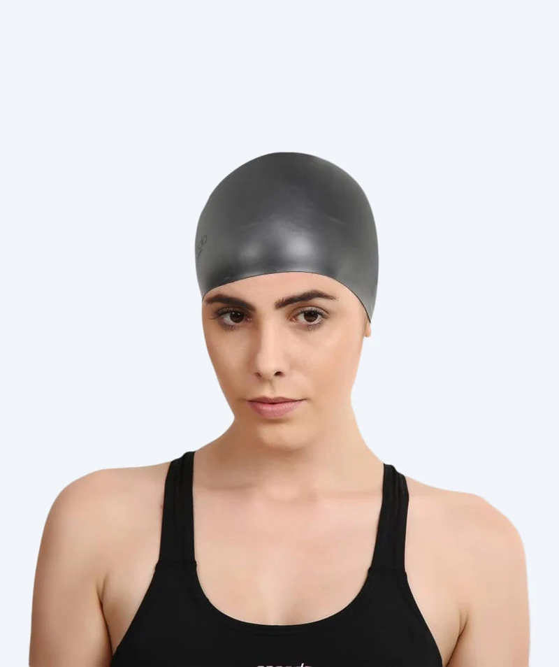 Speedo Badekappe für langes Haar - Schwarz