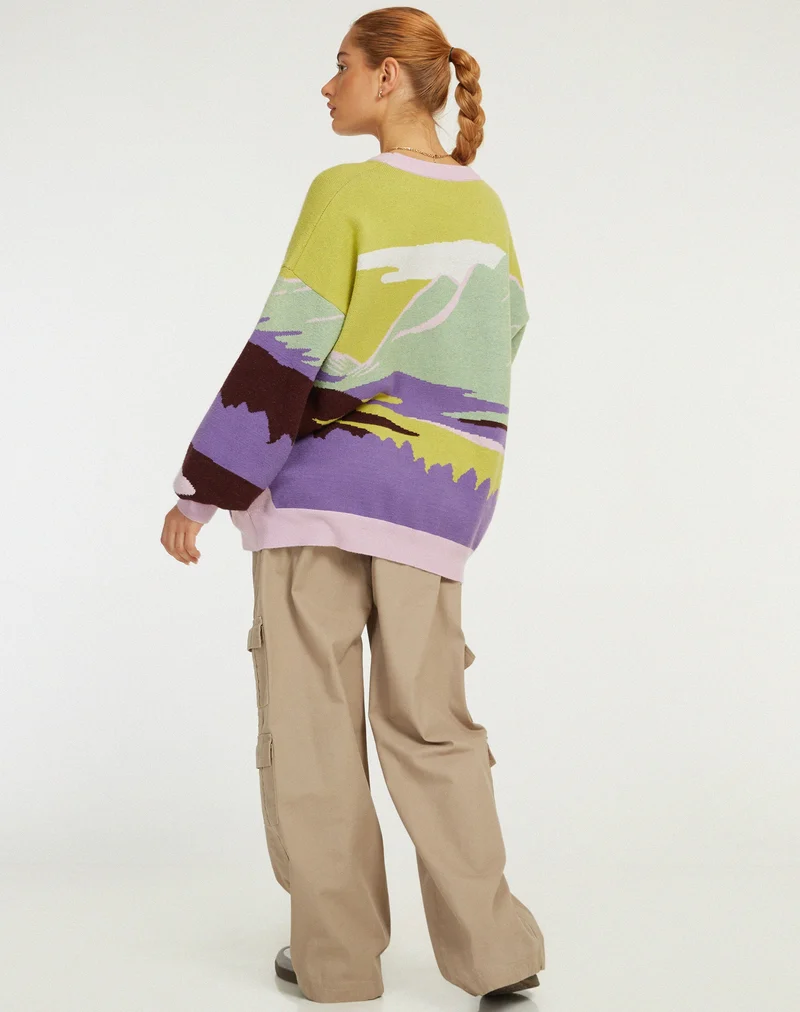 Lulees Pullover in Landschaft