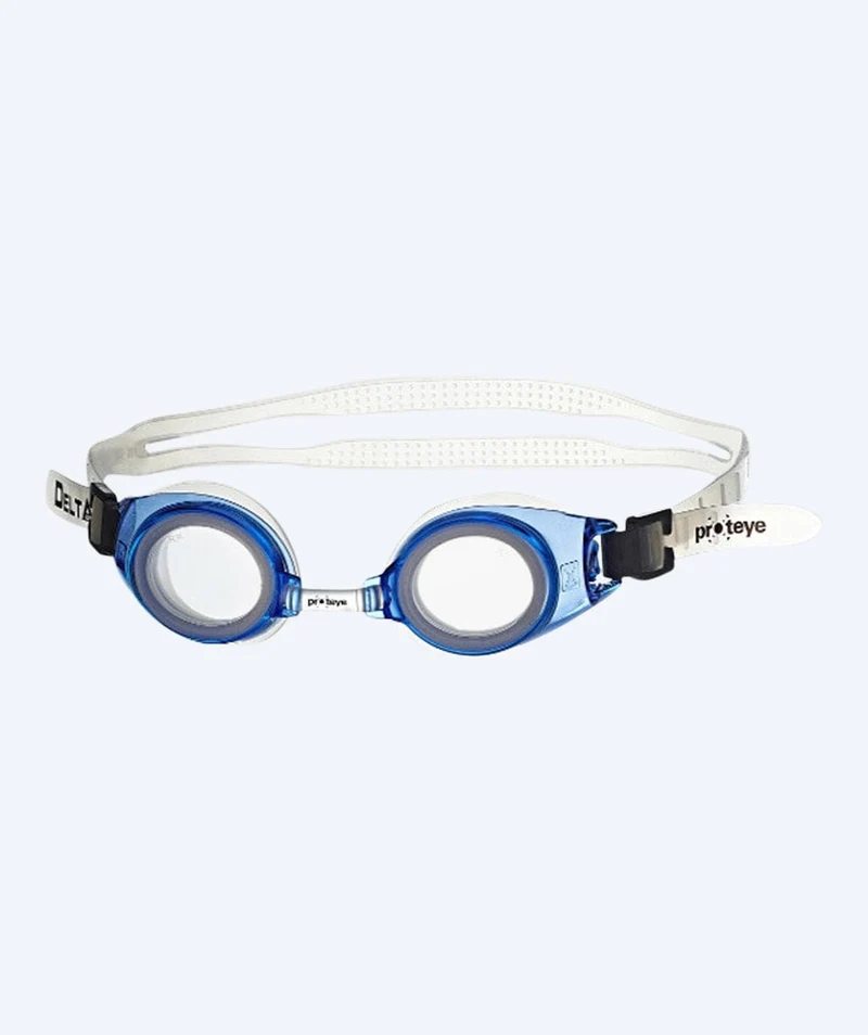 Primotec Schwimmbrille für Erwachsene mit Hornhautverkrümmung - Delta RX - Dunkelblau