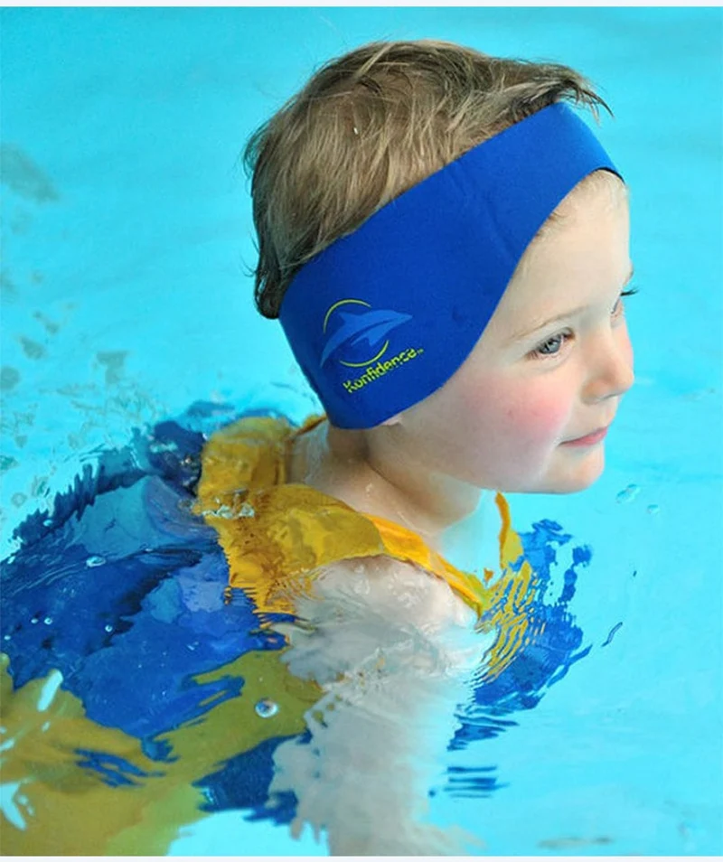 Konfidence Stirnband für Kinder - Aquabands - Hellblau