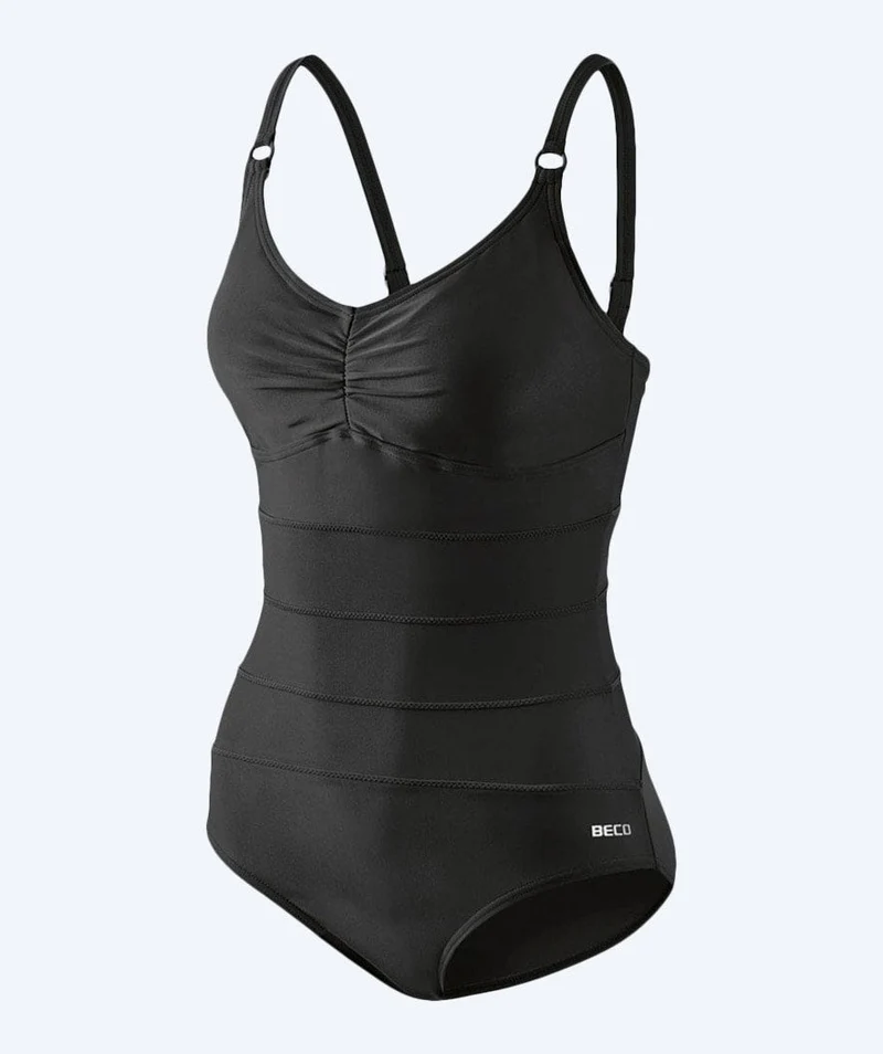 Beco Badeanzug mit Einlagen für Damen - Butterfly 6431 - Schwarz