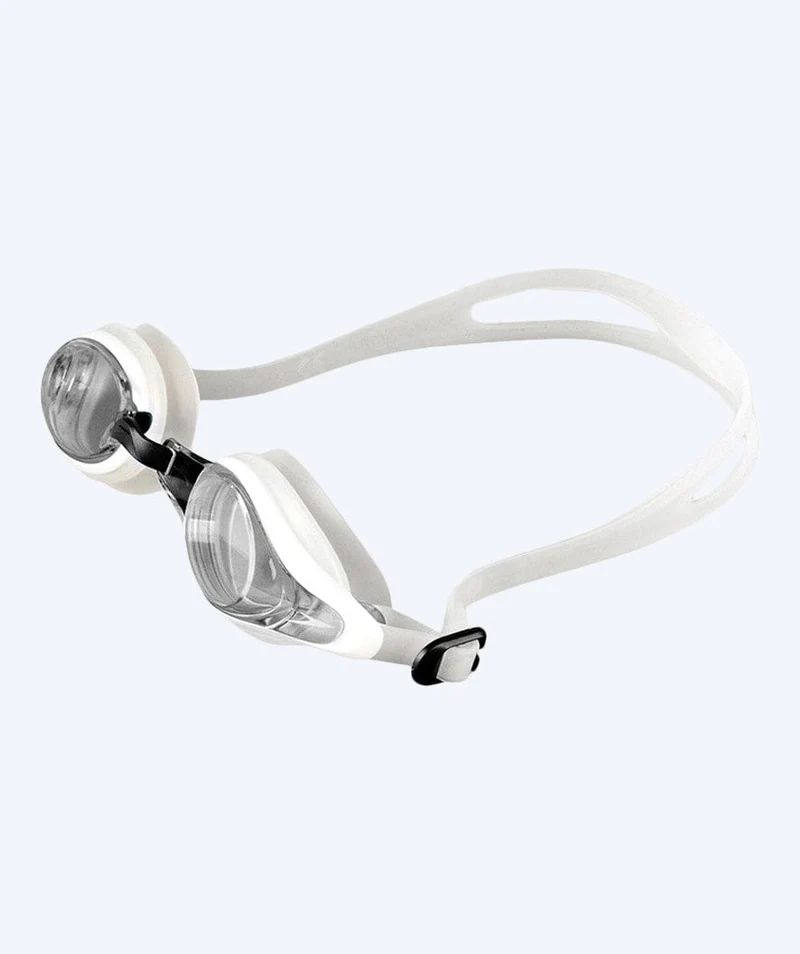 Speedo Schwimmbrille für Freizeitschwimmer - Mariner Supreme - Schwarz/Weiß (Smoke Scheiben)