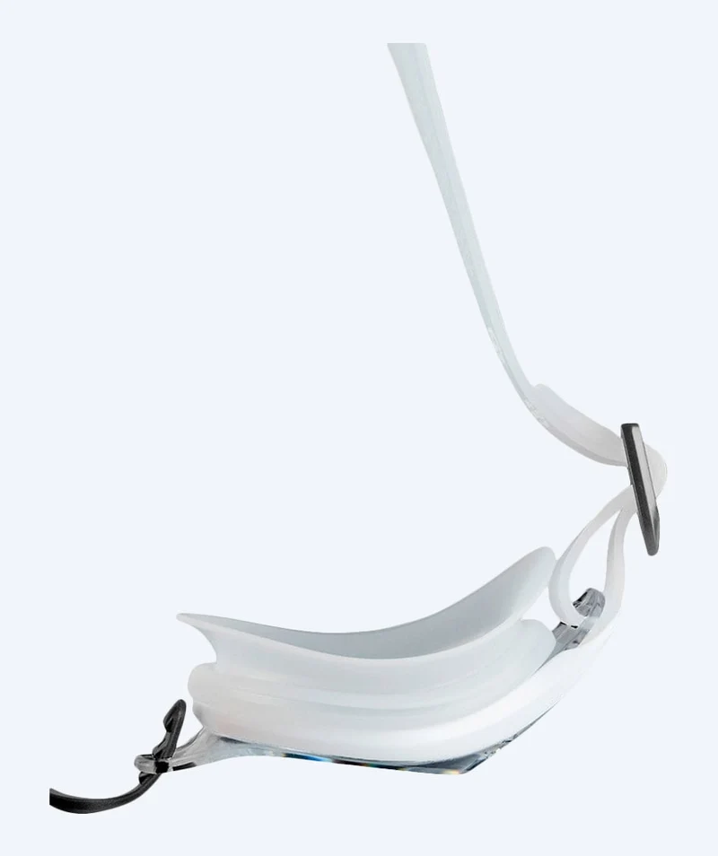 Speedo Schwimmbrille für Freizeitschwimmer - Mariner Supreme - Schwarz/Weiß (Smoke Scheiben)