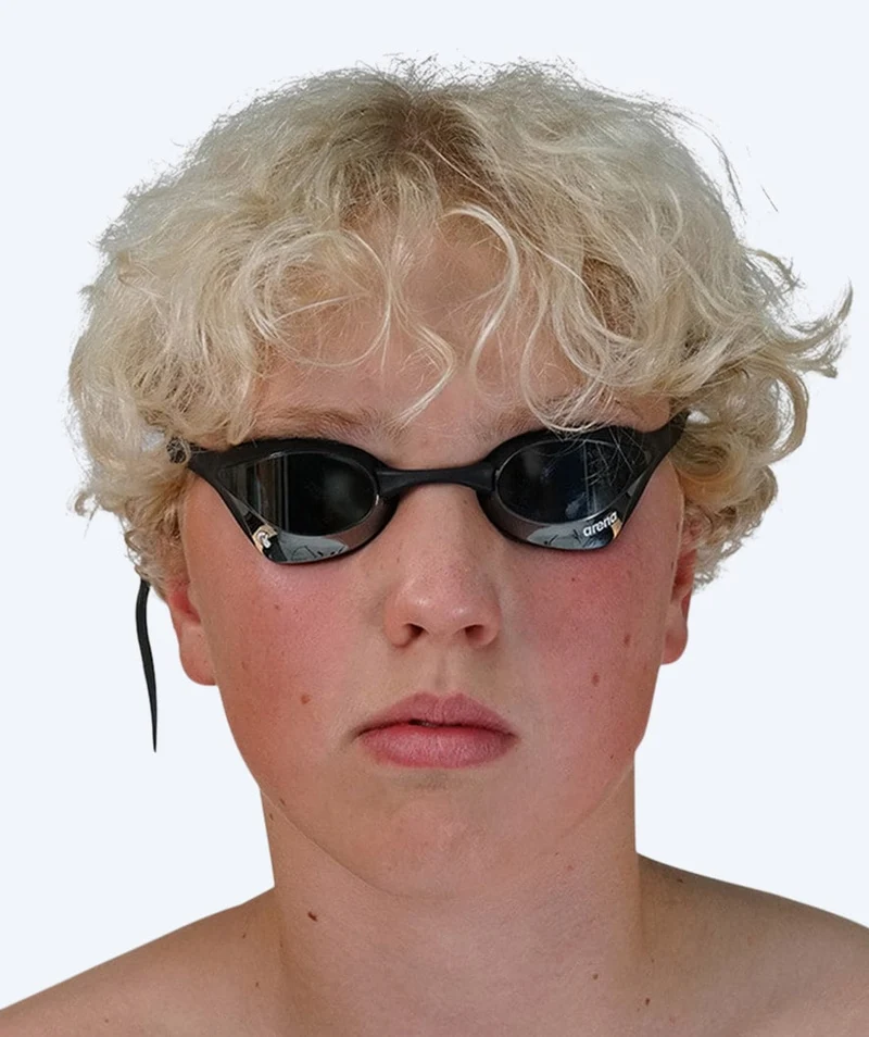 Arena Elite Schwimmbrillen - Cobra Ultra SWIPE Mirror - Schwarz/Silber