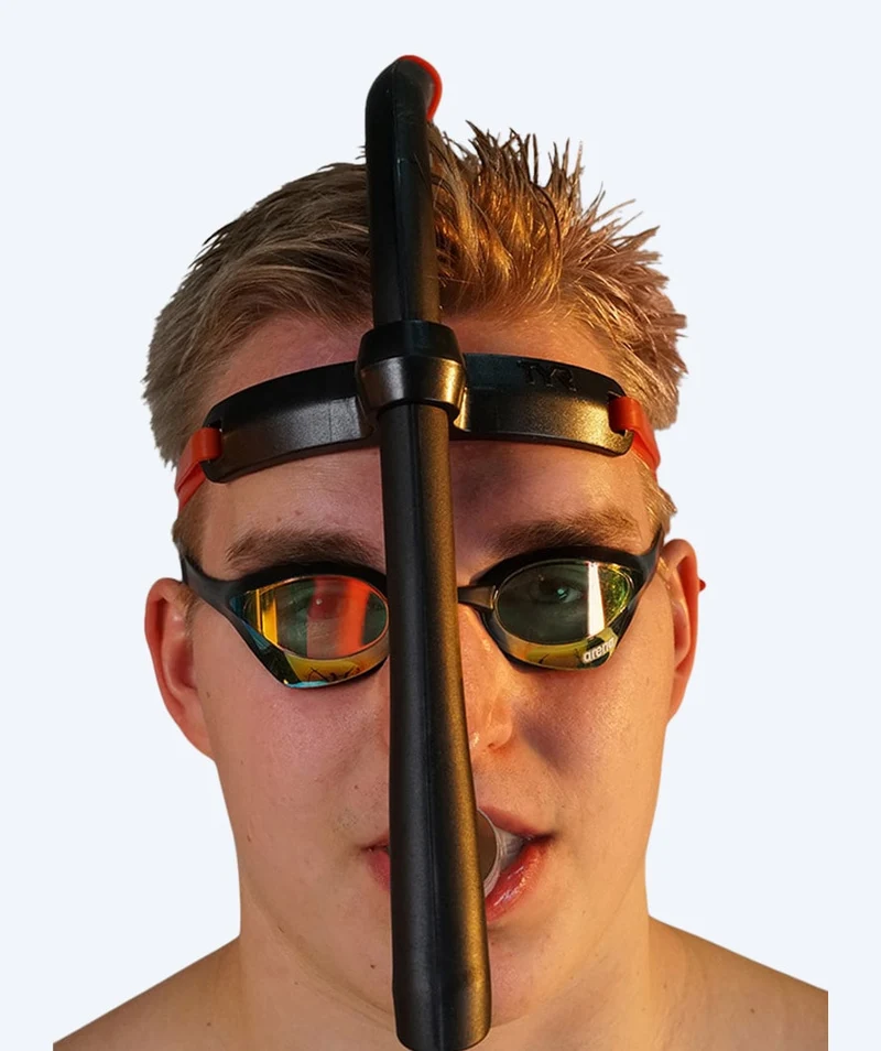 TYR Mittelschnorchel - Ultralite Elite - Schwarz