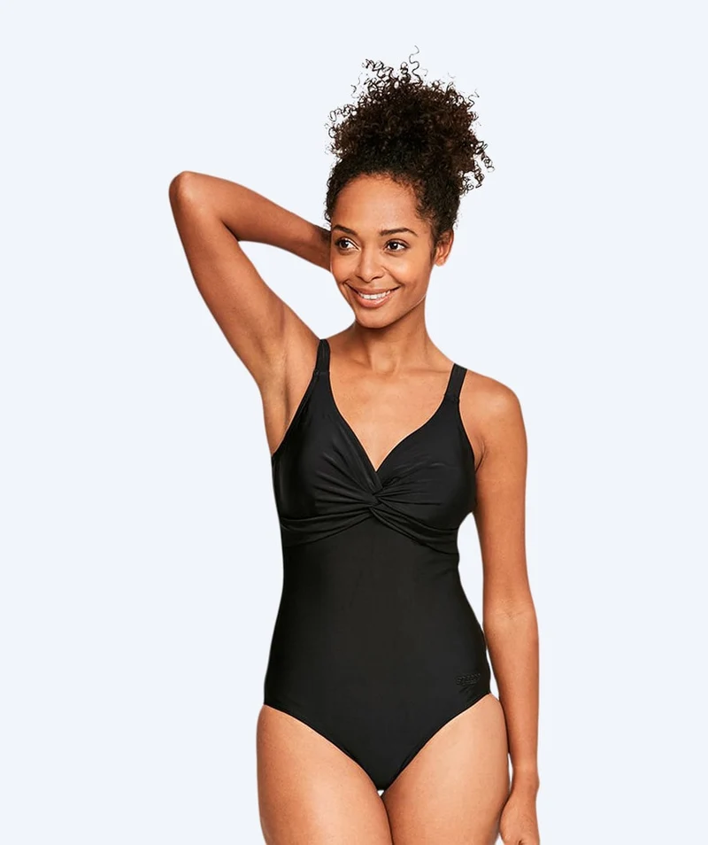 Speedo Badeanzug für Damen - Brigitte - Schwarz