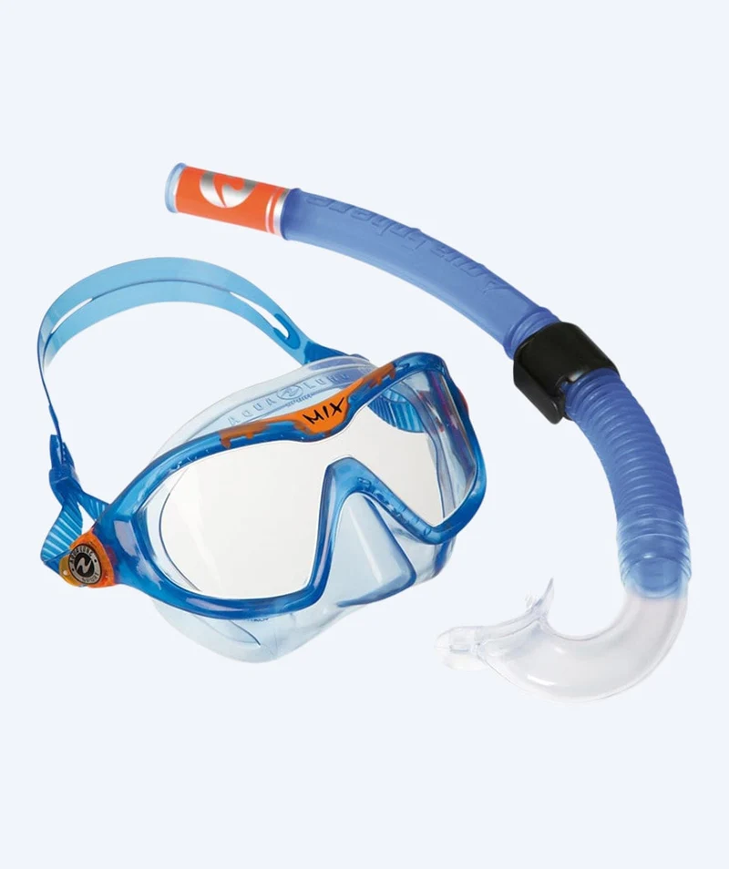 Aqualung Combo Schnorchelset für Kinder (4-8) - Combo Mix - Dunkelblau